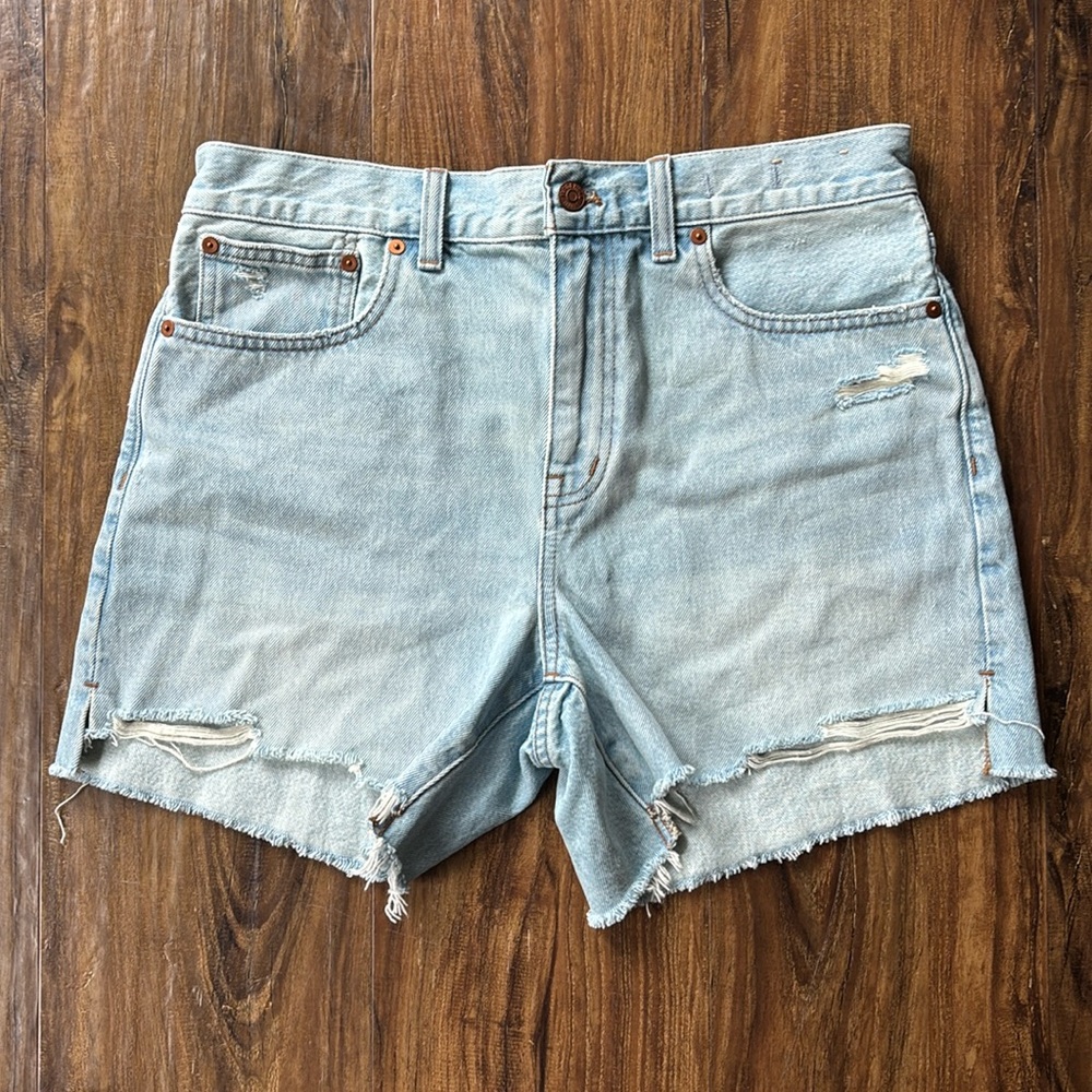 Madewell Mid-Length Relaxed Denim Shorts